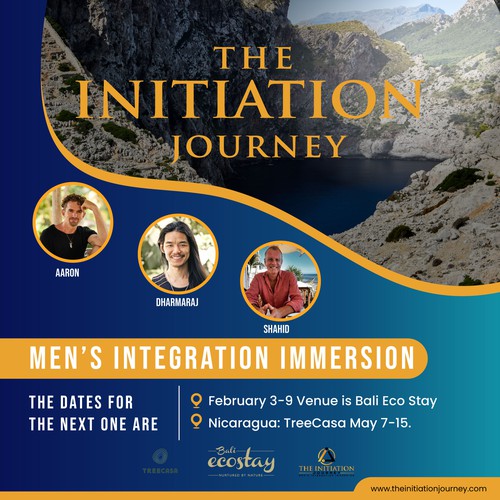 The Initiation Journey Retreat for Men Design by ♛ ReN™