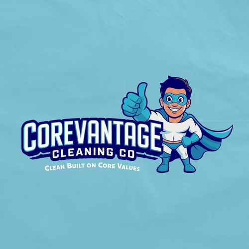 Take me from Zero to Hero! Design my cleaning business logo! Design by ᑎᗩᗷᗴᗴᒪ