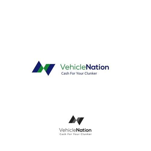 Vehicle Nation Seeks Logo For Junk Car Business. Design by smitadesign