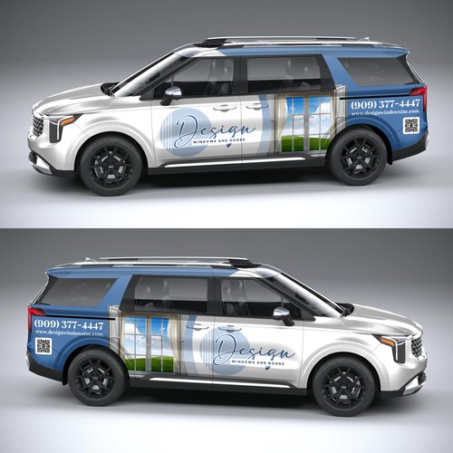 Car, truck or van wrap contest entry by RED DOT