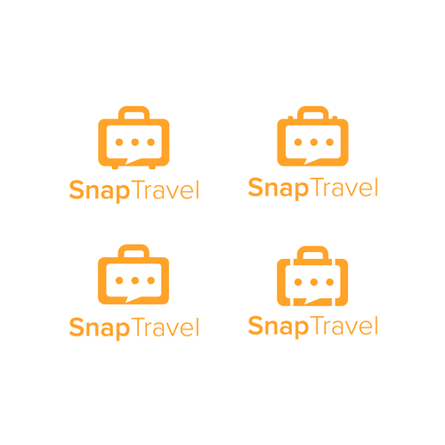 Create a Logo for Travel Booking service over Messaging Design by cucuque design