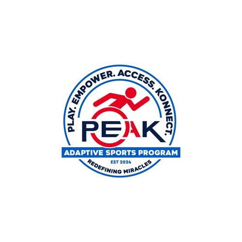 Adaptive Sports Logo for Nonprofit Disability Program Design by PROMD.™