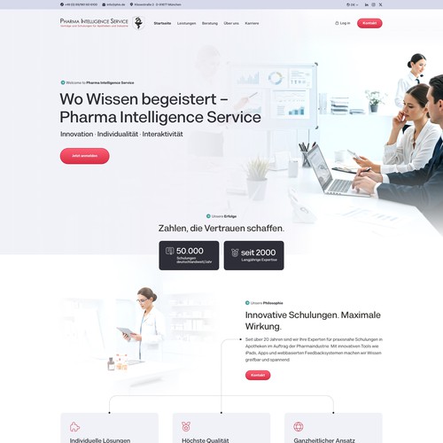 Web page design contest entry by keilaMaria