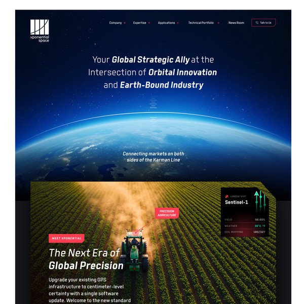 xponential space website