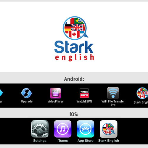 Create an international logo for an English Academy Design by Fabrício Augusto