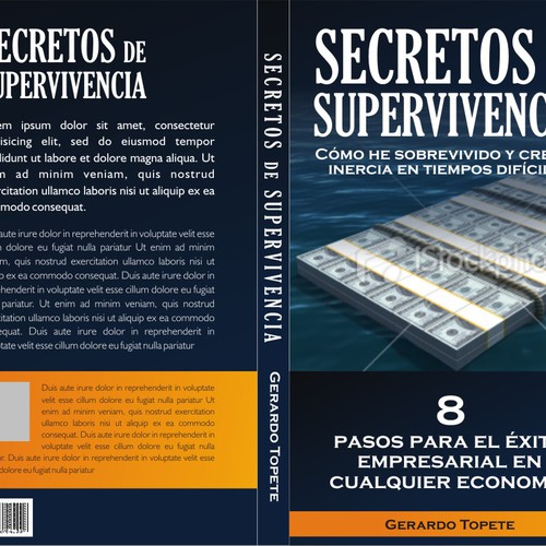 Gerardo Topete Needs a Book Cover for Business Owners and Entrepreneurs Ontwerp door malih