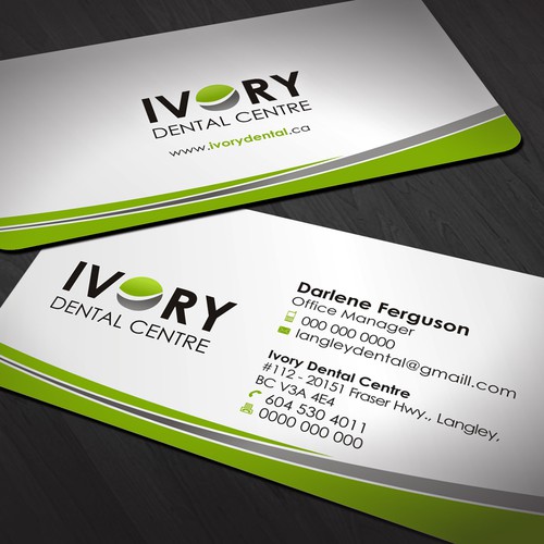 Ivory Dental Centre needs a new stationery デザイン by K!ck