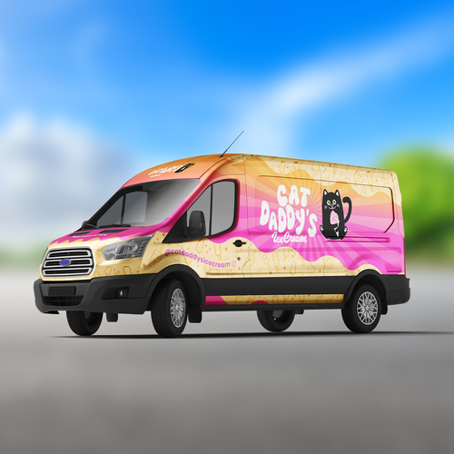 Car, truck or van wrap contest entry by J.F