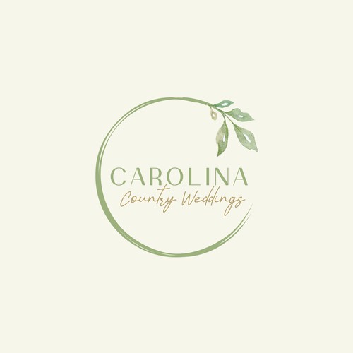 Beautiful readable logo with simple clean aesthetic for wedding venue with natural organic vibe Diseño de dprojects