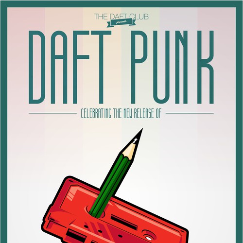 ankzさんの99designs community contest: create a Daft Punk concert posterデザイン