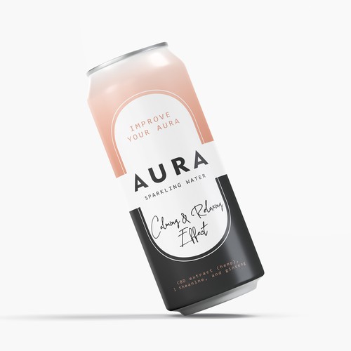 Modern Label Design for flavored water company targeting 18-40 yr olds Réalisé par JuliannaL