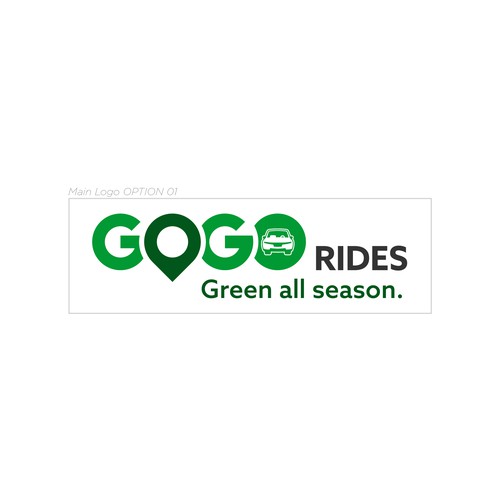 Go Go Rides Logo(s) Design by RaccoonDesigns®