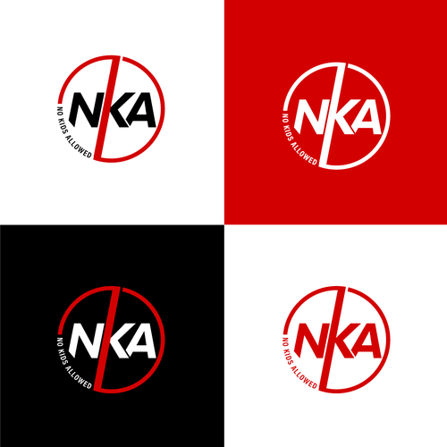 DJ Name Logo Needed for Marketing- NKA (No Kids Allowed) Design by ropix