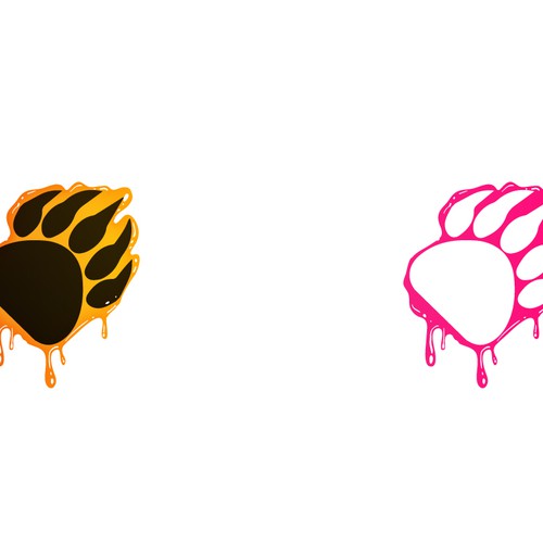 Bear Paw with Honey logo for Fashion Brand Réalisé par Ziyaad.ruhomally
