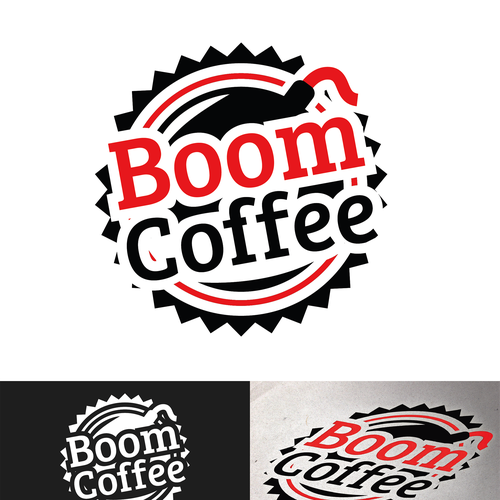 logo for Boom Coffee Diseño de Bresquilla