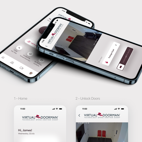 App redesign Design by ozonestyle