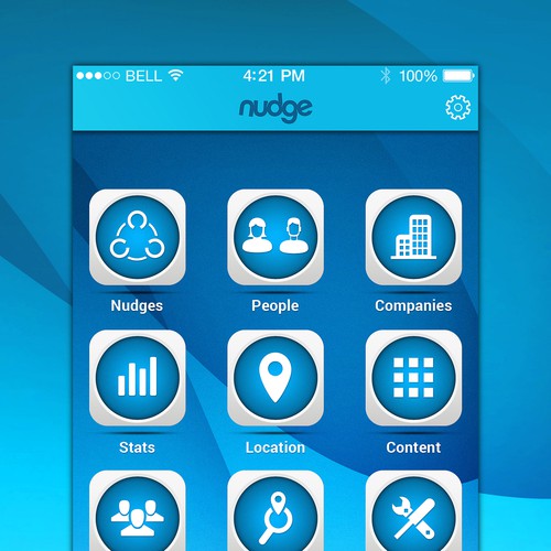 Two-screen design refresh for sales application on phone/tablet Design by Muhammad Abubaker