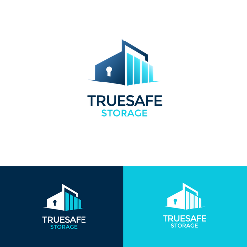 Design a strong logo for a safe and secure storage facility. Design by Zaikh Fayçal