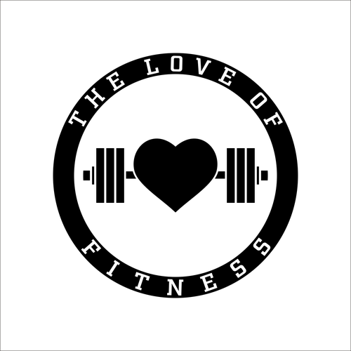 The love of fitness, concurso Design de logo