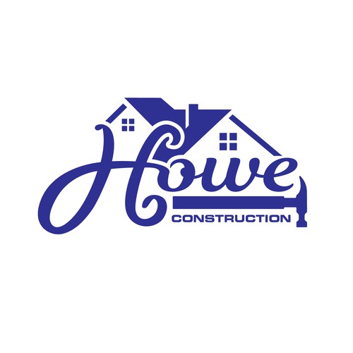 Howe Construction Logos Wanted! Must have the same cursive as my profile pic for word: Howe. Want better pictures!! Design by Kas_Ra