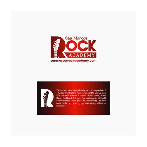 San Marcos Rock Academy Design by HK.designs