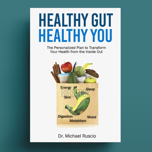 Gut Health Book Cover Design Book Cover Contest