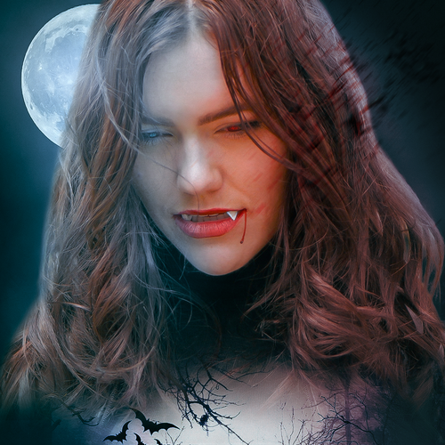 Vampire Poster Design Design by RAGON..