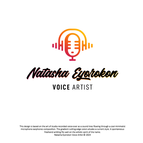 Voice-Over Talent/Actor Brand and Logo design: Help me stand out from the rest! Design réalisé par Gus Giraldo