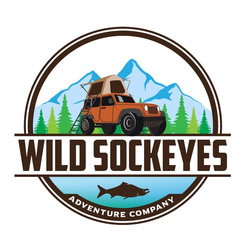 Design a logo for a rooftop tent adventure company in Alaska Design by Design_222