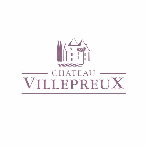 Modern new logo for French chateau and vineyard Design von Karen Faria