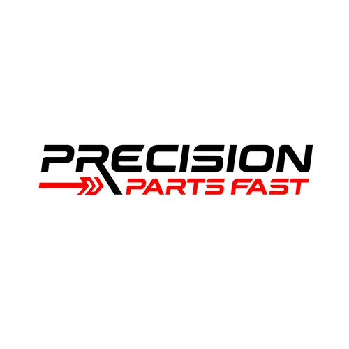 Logo Design for 'Precision Parts Fast' Company Design von Yeison Higuera