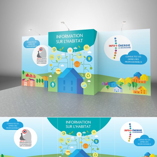 Trade Show Booth Design for non-profit organization Design by trogled