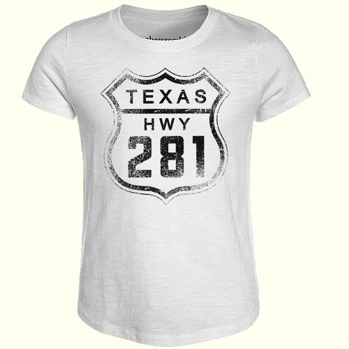 Design Vintage Texas Hwy Road Sign