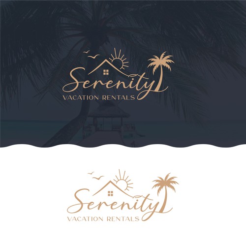 New Vacation home rentals logo for our Airbnb! Diseño de creativziner