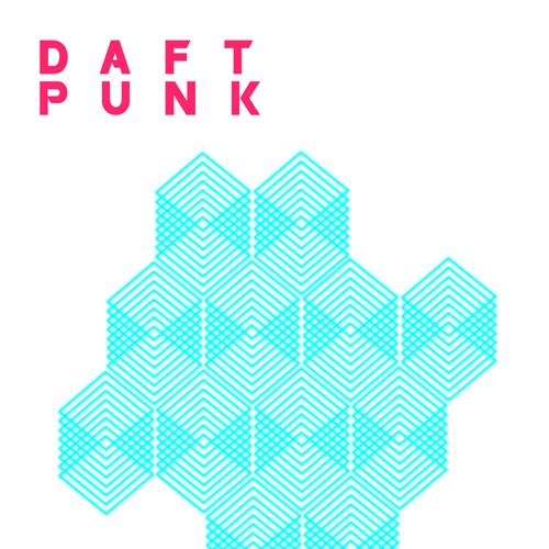 99designs community contest: create a Daft Punk concert poster Diseño de kemalxxx