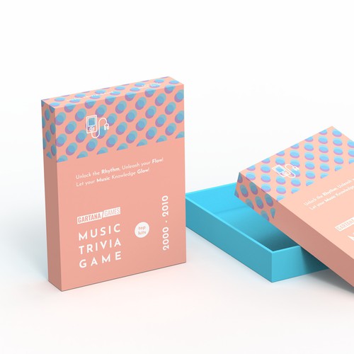 Create a packaging design for a music trivia game Design by Inmyde