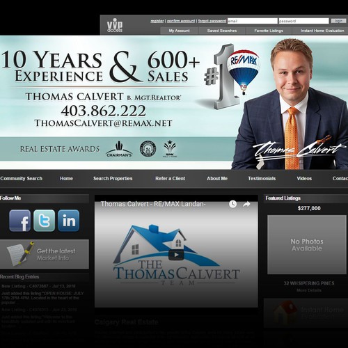 Facebook Cover for Real Estate Agent Design by broink