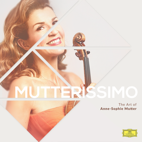 Illustrate the cover for Anne Sophie Mutter’s new album Diseño de tinazz
