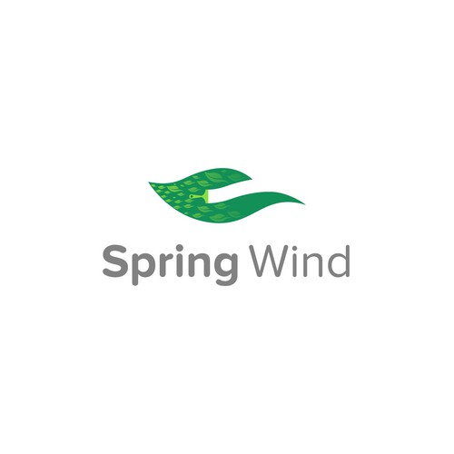 Spring Wind Logo Diseño de Deftads