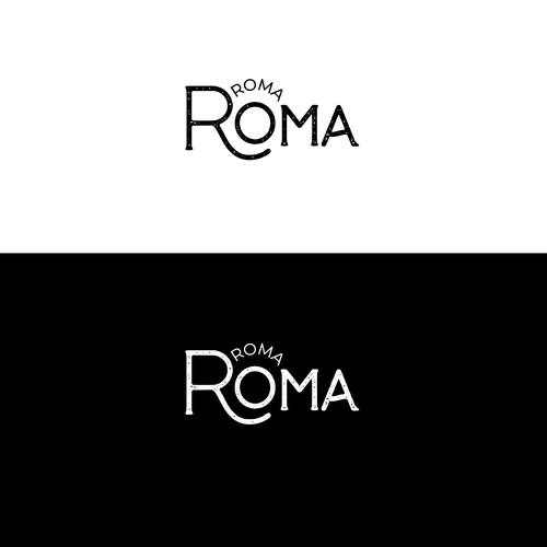 Roma Roma Logo Desing Diseño de A.Matar