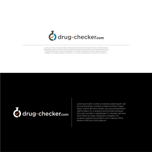 analytics and drugtest Design réalisé par BirdFish Designs