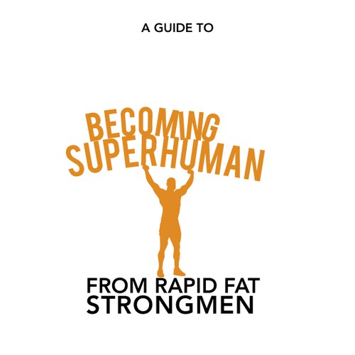 "Becoming Superhuman" Book Cover Design by Chanelle777