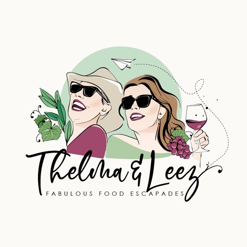 Vibrant, luxurious and fun logo for "Thelma & Leez" Design by Sign.Yra