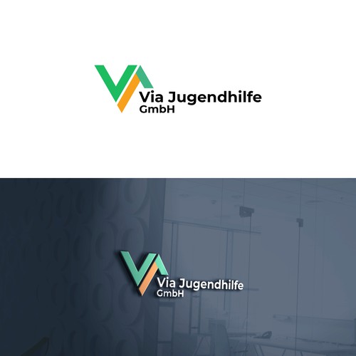 Logo-Design für modernes Sozialunternehmen mit Fokus auf intensivpädagogische Projekte