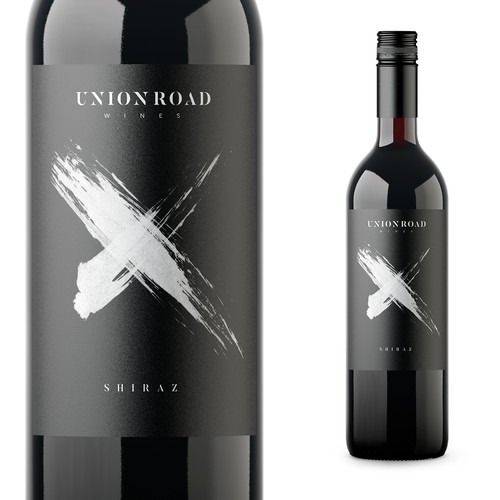 Wine label for new Australian Wine export brand. Design by Saverio Wongher ™