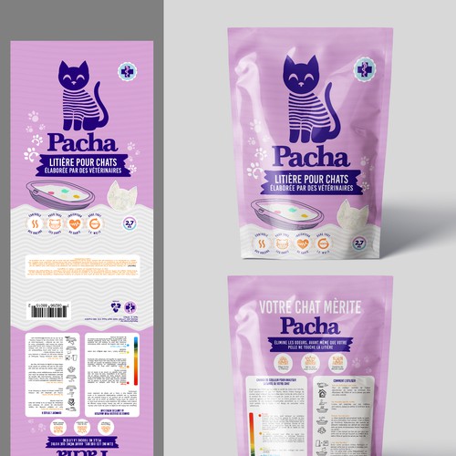 Cat Litter startup Minimalistic packaging - Contest Design von agooshe