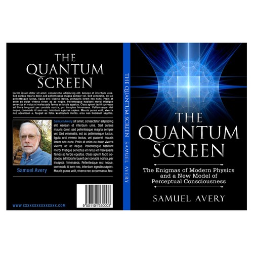 Design di Book Cover: Quantum Physics & Consciousenss di devstudio
