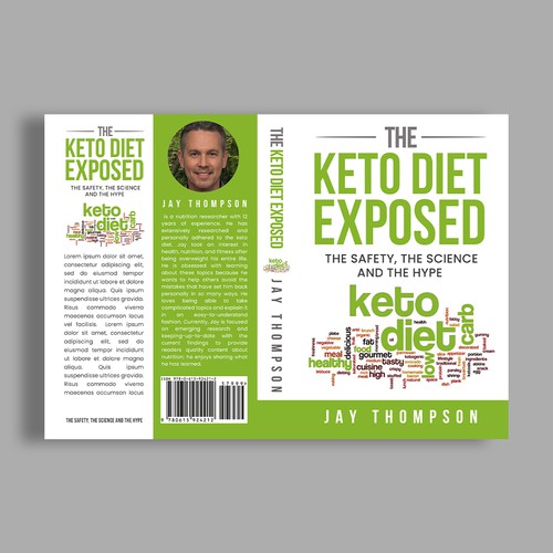 Create a cover for a book titled “The Keto Diet Exposed” Design by Zahari Studio