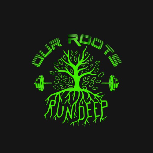 Our Roots Run Deep Illustration Design by Sveta™