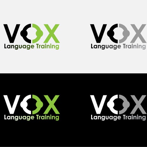 Logo for Language Training Company Design by Duckdive78